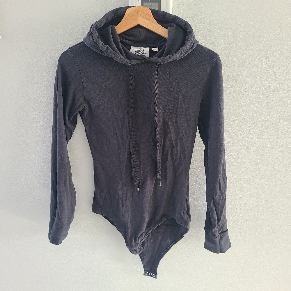 Cheap Monday hooded bodysuit (XS)